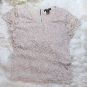 VERVE AMI Cream Top in women, Size Large